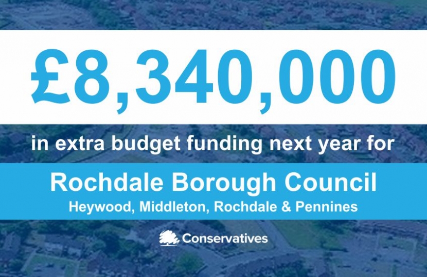 £8,340,000 Extra Government Funding for RMBC Next Year