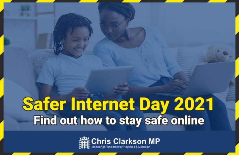 Safer Internet Day  - Chris Clarkson MP