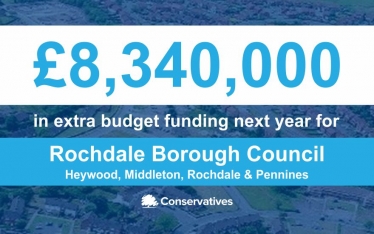 £8,340,000 Extra Government Funding for RMBC Next Year