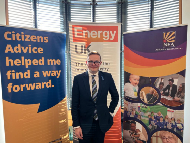 Chris at Energy UK drop-in